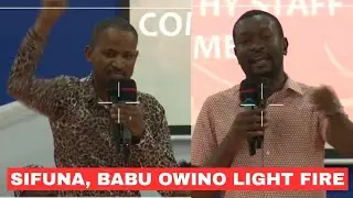 KAMA HAMUEZI ITA NDC TUKO NA SECRETARY GENERAL TUTAITA!Sifuna,Babu Owino ELECTRIC Speech on ODM war