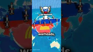 Which Continent has the Most Nukes???🇪🇺🇷🇺🤯🤯
