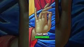 What do the hand gestures in icons mean? #icons #shorts #art #religion #catholic #orthodoxy