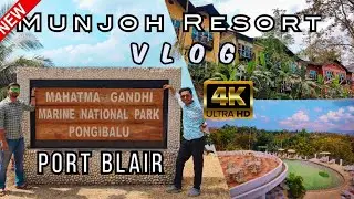 Munjoh Island House Port Blair💥|| Munjoh Resort 🏨|| #Pongibalu Marine National Park #BibhashVlog