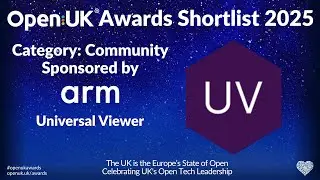 OpenUK Awards Shortlist 2025 Community Universal Viewer