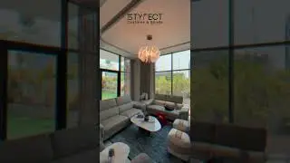 Blackout & Sheer Curtains | Al Furjan Villa Transformation by StyFect 🏡✨