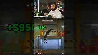 Nadeshot UNBOXES A $950 KARAMBIT ‼️#cs2 #shorts #nadeshot #caseopening
