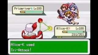 Touhoumon 1.8 Enhanced Alice Team vs Trainer Red