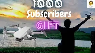 Ep. 20 Gift for my #1ksubscribers | much love | DJI Mini2 | #නාගදිප වැව | #මහියන්ගනය @ChannelAP166