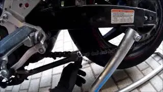 Kettenkit wechseln (Motorrad: Hyosung GT 650 R)