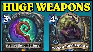 This Death Knight Makes the Biggest Weapons You've Ever Seen