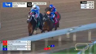 Gulfstream Park January 25, 2026 Race 10