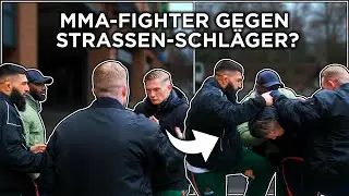 Was macht 1 MMA-FIGHTER in 1 SCHLÄGEREI? (Auf Straße)
