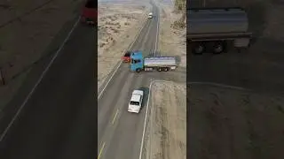 Realistic Highway Car Crashes #456