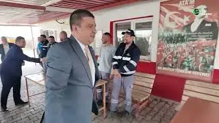 Başkan Okuroğlu, belediye personeliyle bayramlaştı