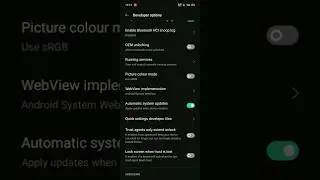 🤔Enable/disable automatic software update in Android 🤳/onteque