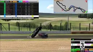 iRacing - IMPOSSIBLE TO SURVIVE - 12H Suzuka Endurance - stint 4 - big crash