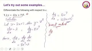 Rules of Differentiation 1: Chain Rule