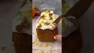 CARROT CAKE SALUDABLE🥕 #recetassaludables #carrotcake #sinazucar #proteico #recetasfit #saludable