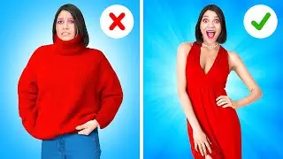 حيل الأزياء وحلول اللحظات الأخيرة || حيل وأفكار عبقرية للملابس