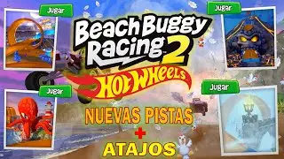 🎌 ATAJOS EN LAS NUEVAS PISTAS DE HOT WHEELS 🎌 | 🚘 BEACH BUGGY RACING 2 🚖 | ACTUALIZACI&Oacute;N HOT WHEELS