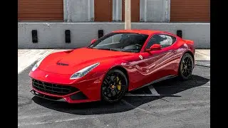 Red/Tan 2015 Ferrari F12 Berlinetta with Carbon Race Seats and More