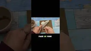 Mod Podge vintage paper HACK #crafts #diy #diycrafts #modpodge