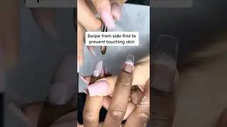 How to master acrylic nail application and speed up #nailhacks #nailtechlife #acrylicnailtutorial