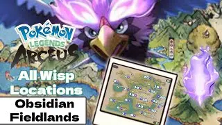All Wisp Locations Guide (Obsidian Fieldlands) Request 22 - Pok&eacute;mon Legends: Arceus