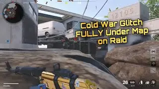 Call of Duty Black Ops Cold War Glitch: NEW FULLY Under Map Wallbreach on Raid! (Multiplayer)