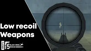 Low Recoil Weapons (Blackhawk Rescue Mission 5 Gen4)