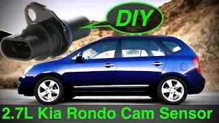 Датчик положения распредвала для самостоятельной сборки Kia Rondo 2.7L V6, код ошибки P0346.