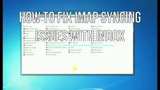 Как исправить проблемы синхронизации IMAP с почтовым ящиком