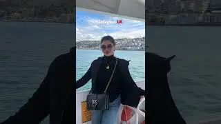 Bosphorus tour in Istanbul Turkey 🇹🇷 #shorts #travel #istanbul #bosphorus
