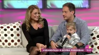 Som-Balogh Edina kisfia dalra fakadt a stúdióban - tv2.hu/fem3cafe