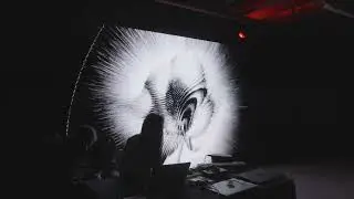 Live in Mahalla, Berlin Art Week 2025, AV set with Diana Romanenko.