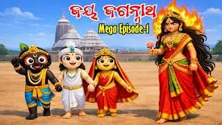 ଜୟ ଜଗନ୍ନାଥ Mega Episode1 | Lord Jagannath&rsquo;s Divine Miracle | Gapa Vandar |Jay Jagannath Tv Live Odia