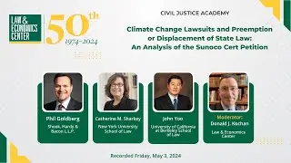 Climate Change Lawsuits & Preemption or Displacement of State Law: Sunoco Cert Petition Analysis