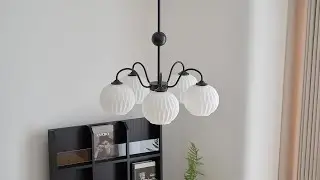 The Renee Chandelier &ndash; Modern Minimalist LED Pendant Light for Elegant Interiors