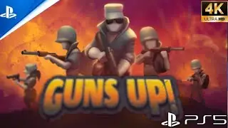 GUNS UP! Defesa contra a CPU | Gameplay 4K 60FPS HDR (PS5)