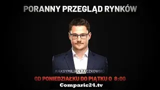 Poranek z rynkami Maksymilian Bączkowski 23.04.2019