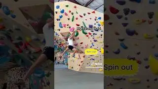 Orange V4 project - Angled Pinch had my number #bouldering  #fyp  #v4  #rockclimbing