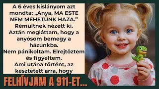 „Ma éjjel nem mehetünk haza” – mondta remegve a 6 évesem. Aztán megláttam az anyósom…