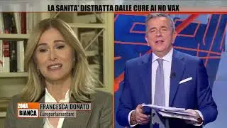 Francesca Donato: sa dirmi quanti guariti sono in terapia intensiva? Bassetti balbetta