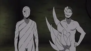 Obito conoce a zetsu blanco|Naruto shippuden |sub es espa&ntilde;ol