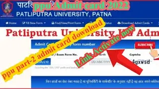 ppu part 2 admit card 2022|ppu part 2 admit card 2022 kaise download karen|ppu part 2 Admid card