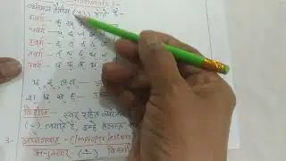 संस्कृत व्याकरण भाग -8 ( संस्कृत वर्णमाला) 