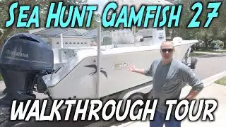 Прогулка по лодке Sea Hunt Gamefish 27