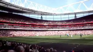 One nil to the Arsenal