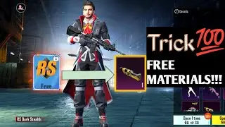 RS Crate Coupan opening Trick 💯 Free Materials Rs crate opening | Bgmi