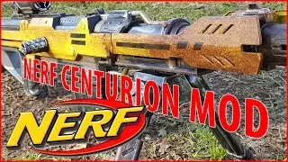Nerf Centurion Rifle Mod - How to Paint!