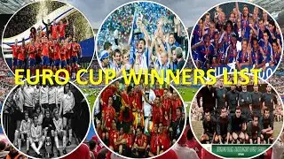 UEFA EURO Cup All Winners List 🏆 ( 1960-2024 )