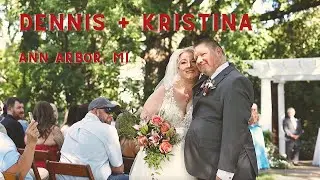 DENNIS + KRISTINA // 7.29.23 // ANN ARBOR, MI // WEDDING FILM