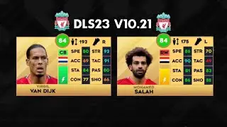 LIVERPOOL PLAYERS RATING IN DLS 23! | DREAM LEAGUE SOCCER 23